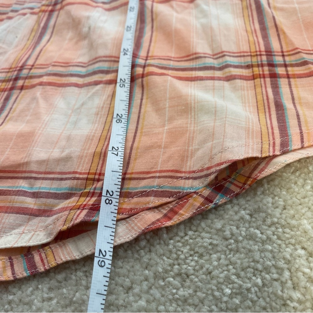 Women's Wrangler Retro Embroidered Western Snap Plaid Shirt XXL - Picture 8 of 8